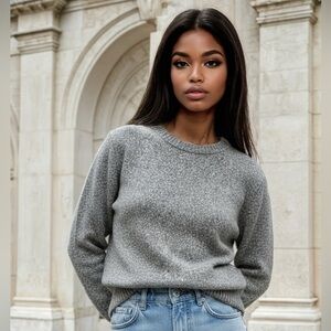 H&M Grey Knit Sweater
